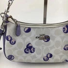 New COACH CR292 Teri 2way Signature Canvas Blueberry Outlet fromJPN