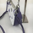 New COACH CR292 Teri 2way Signature Canvas Blueberry Outlet fromJPN