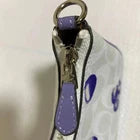 New COACH CR292 Teri 2way Signature Canvas Blueberry Outlet fromJPN
