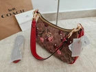 Model CY694 Teri Shoulder In Signature Canvas With Cherry Print CY694