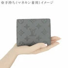 Louis Vuitton Portefeuille Multiple Monogram Shadow Anthracite Gray bifold walle