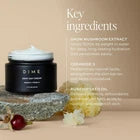 DIME Beauty Dewy Day Cream, Morning Face Moisturizer with Rosehip Oil and Tremel