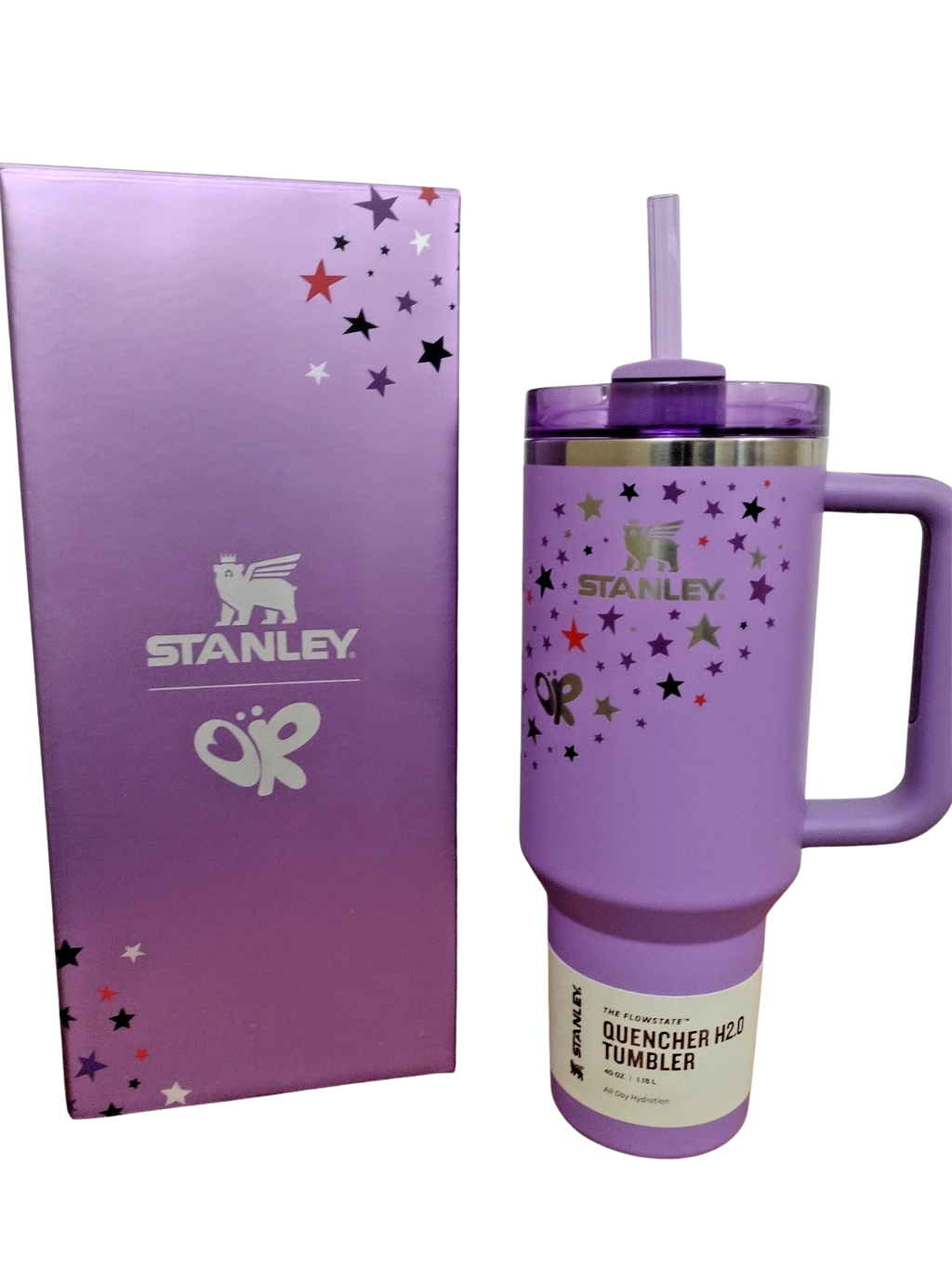 Stanley x Olivia Rodrigo Quencher H2.0 Flowstate Tumbler 40oz Free Shipping
