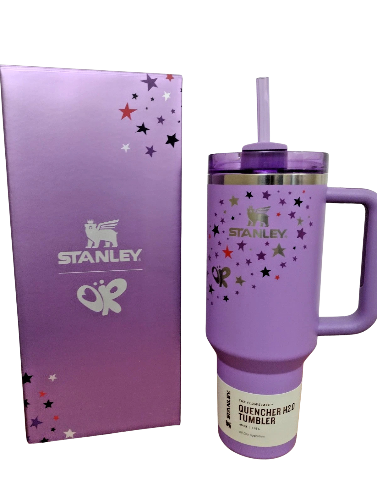 Stanley x Olivia Rodrigo Quencher H2.0 Flowstate Tumbler 40oz Free Shipping