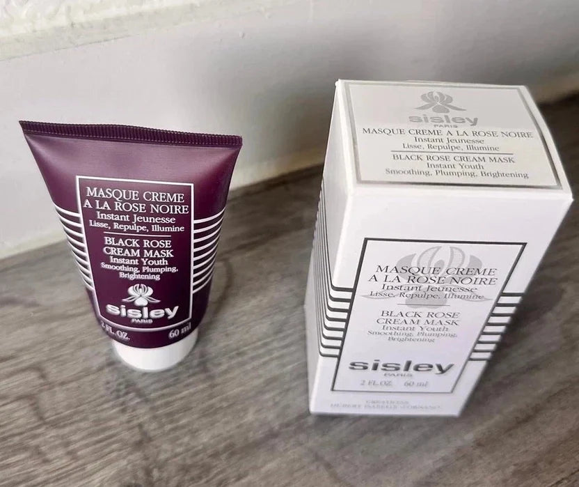 New Black Rose Cream Mask by Sisley Paris Instant Youth 2 oz 60ML