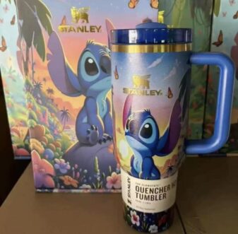 Limited Edition Blue Hearts 40oz Insulated Tumbler with Box