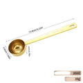 304 Stainless Steel Measuring Spoon, Commercial Use, Suitable for Spices, Milk Powder & Coffee, Gram Scale Markings