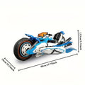 Advanced Plastic Motorcycle Building Kit 1230+pcs
