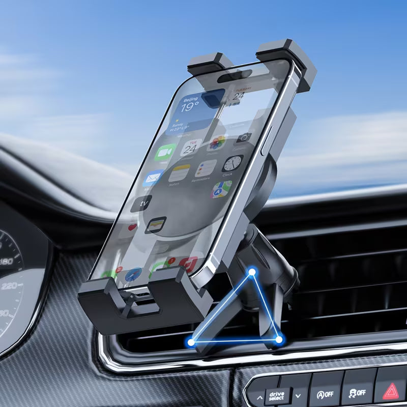 Premium Adjustable Clip for Car Vent Smartphone Fixed