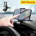 Car Mobile Phone Holder, Multifunctional Phone Mount, Rotatable Fixing Device, Suitable for GPS Navigation