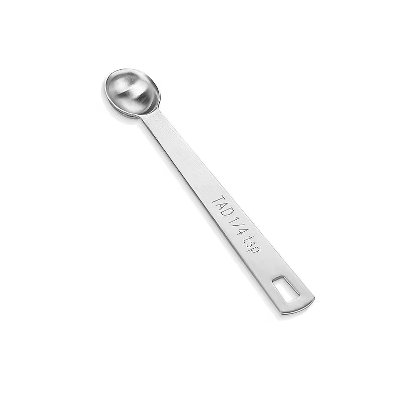 1pc 1/4 Teaspoon (1/4 Tsp, 0.04 oz, 1.25 Cc) Stainless Steel Measuring Spoon, Mini Measuring Spoon